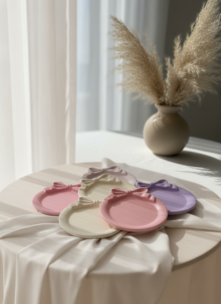 Fiyonk Mini Dekoratif Tabak