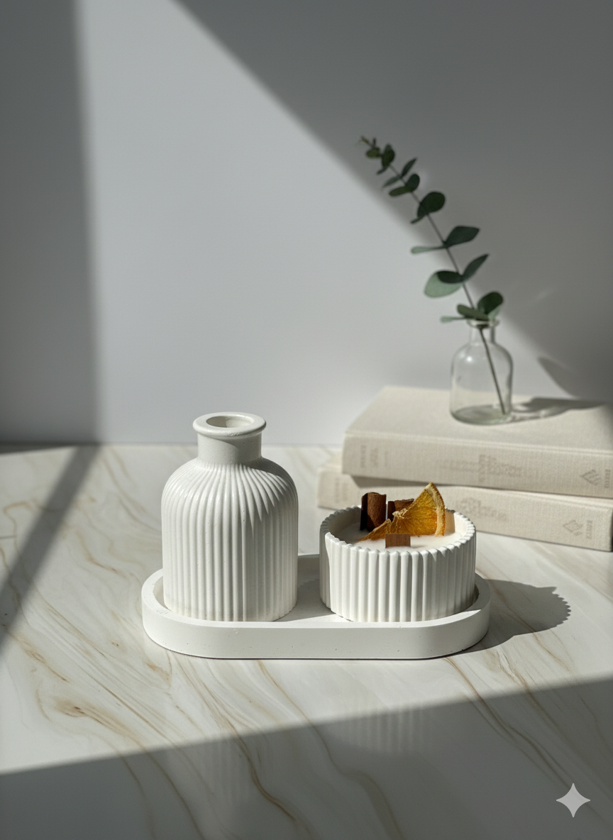 3'lü Calm Dekor Set