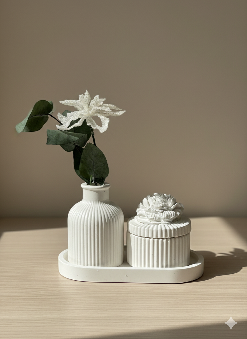 4'lü Flora Dekor Set