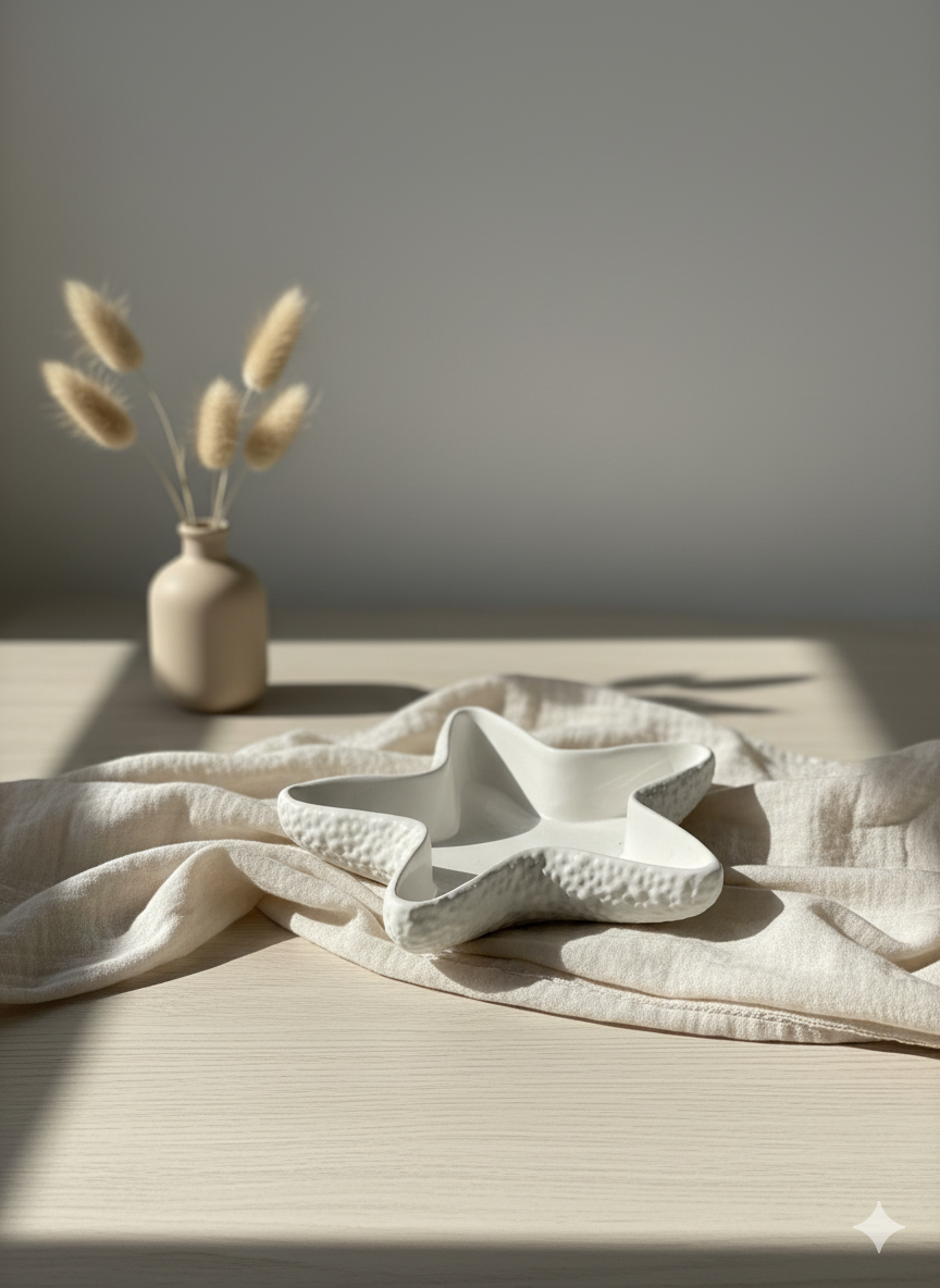 Deniz Yıldızı Dekoratif Tabak