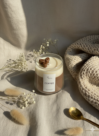 Studio Fiora Coffee - Dekoratif Mum
