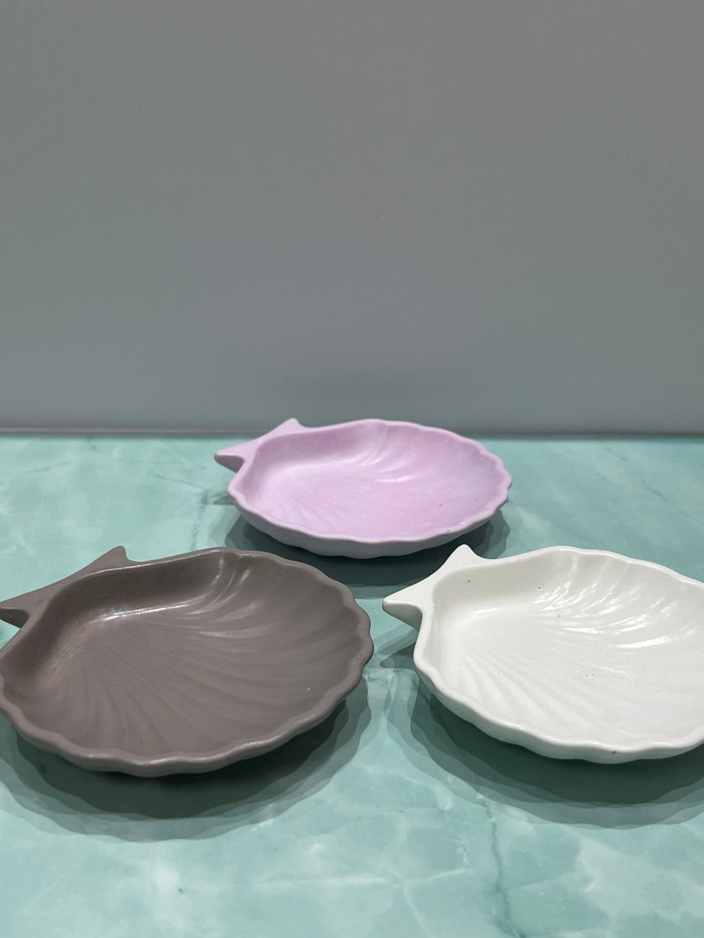 Deniz Kabuğu Dekoratif Tabak