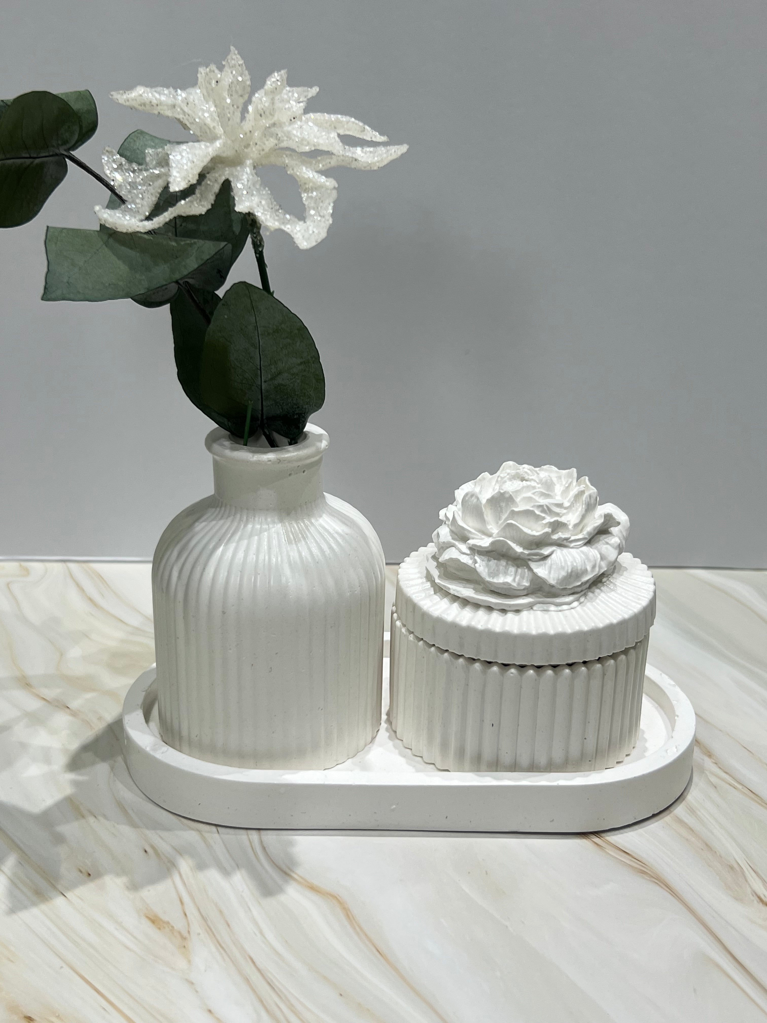 4'lü Flora Dekor Set