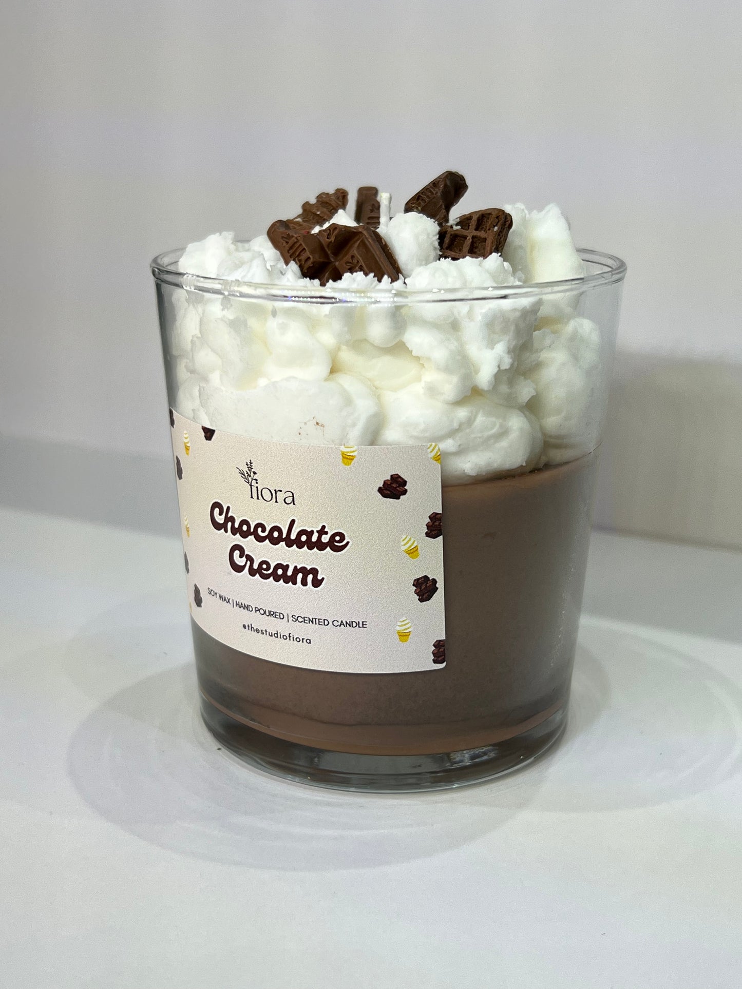 Studio Fiora Chocolate Cream yakın plan detay