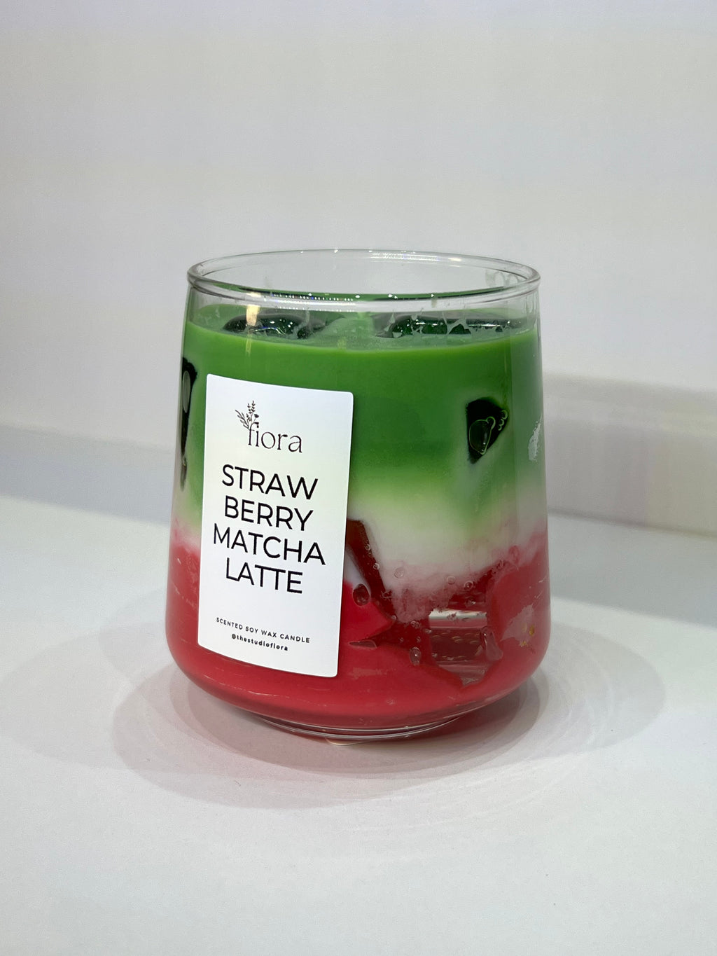 Strawberry Matcha Latte
