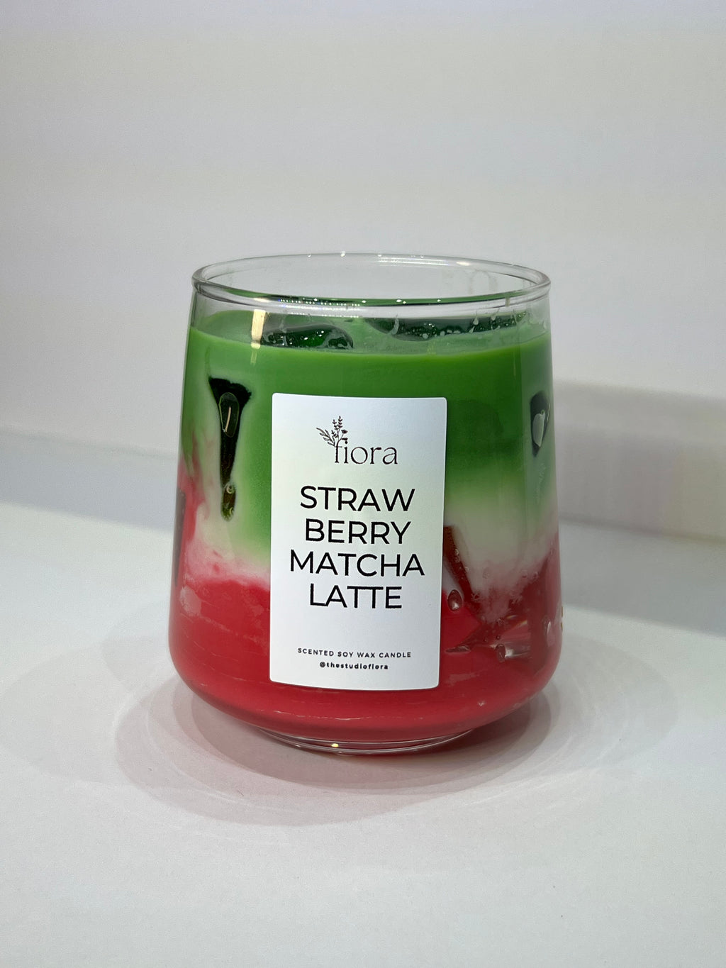 Strawberry Matcha Latte