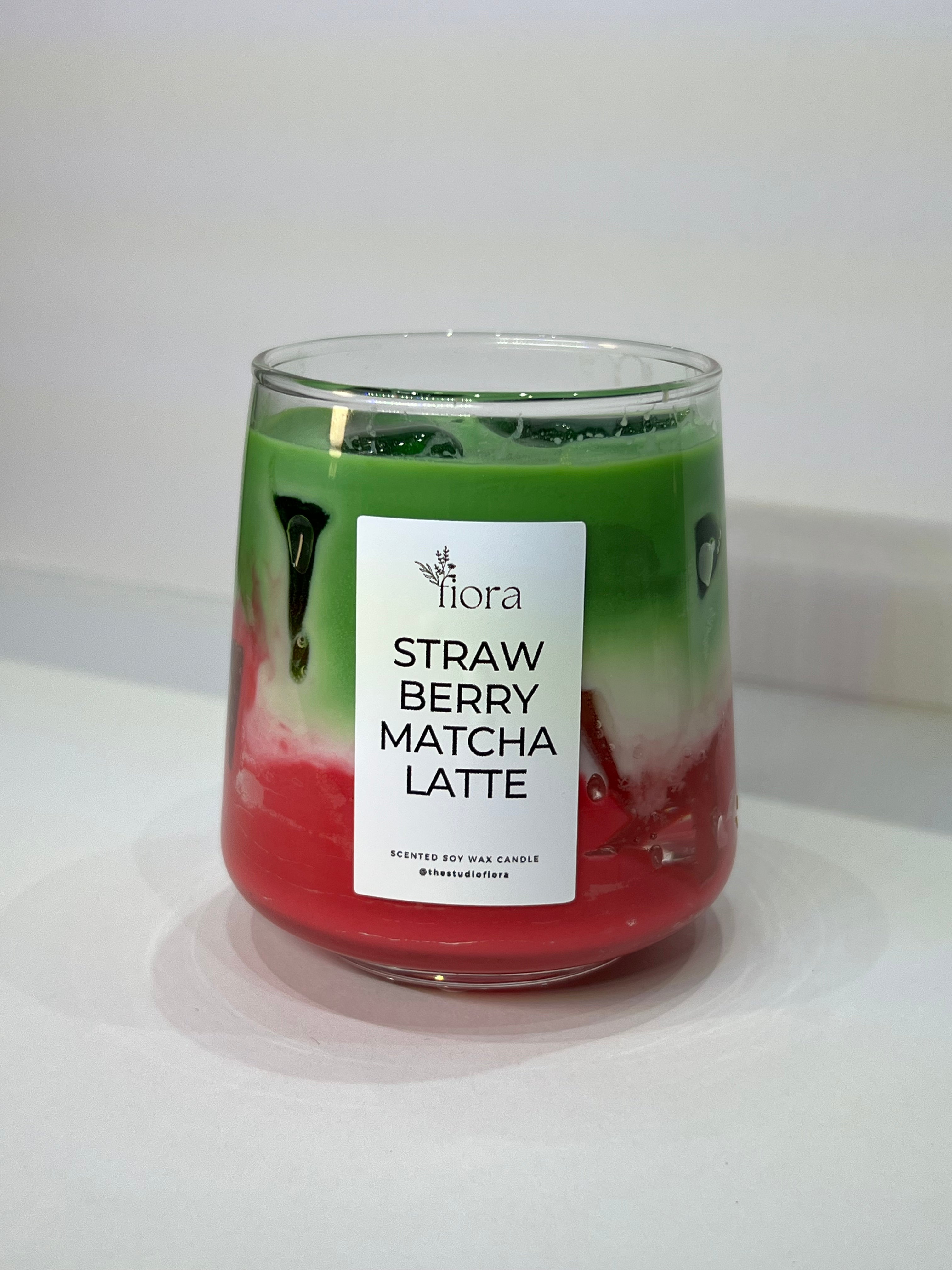 Strawberry Matcha Latte