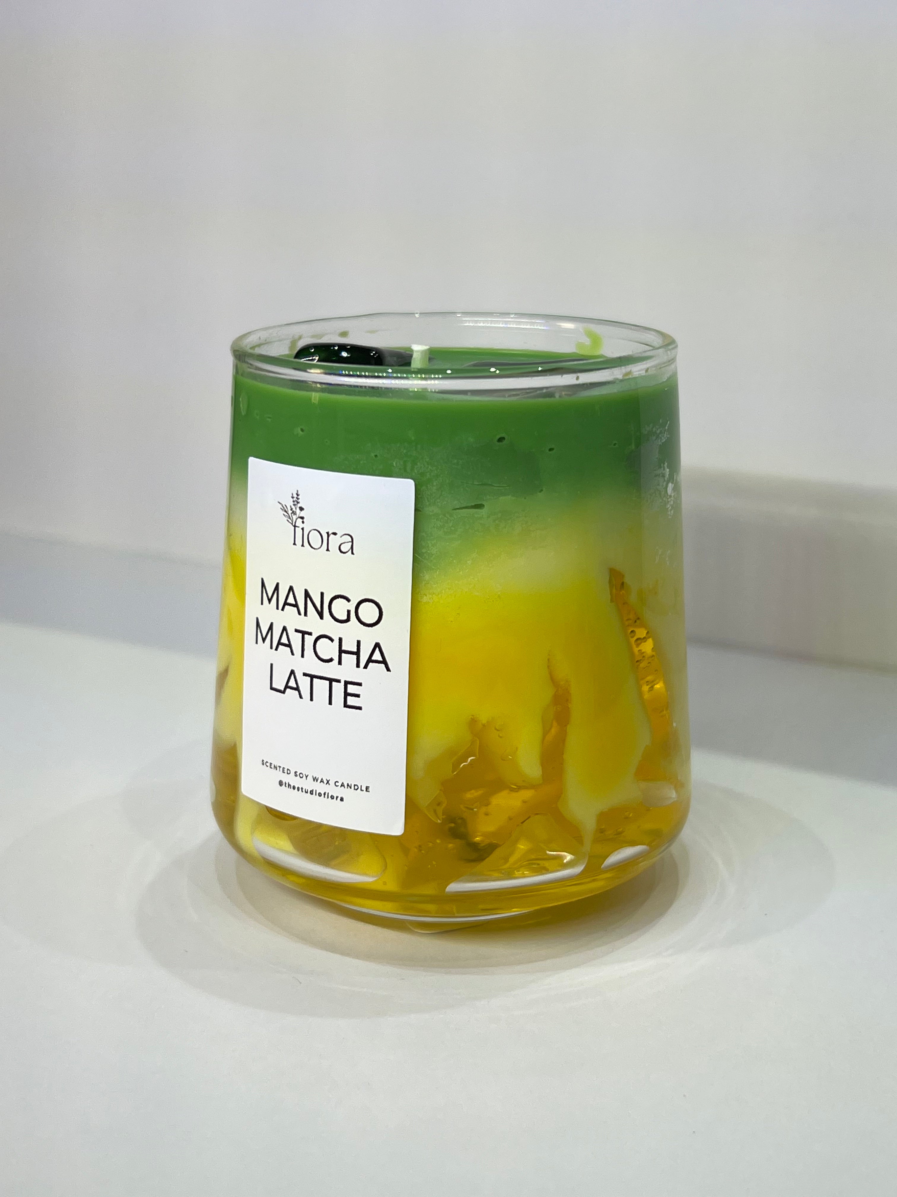 Mango Matcha Latte