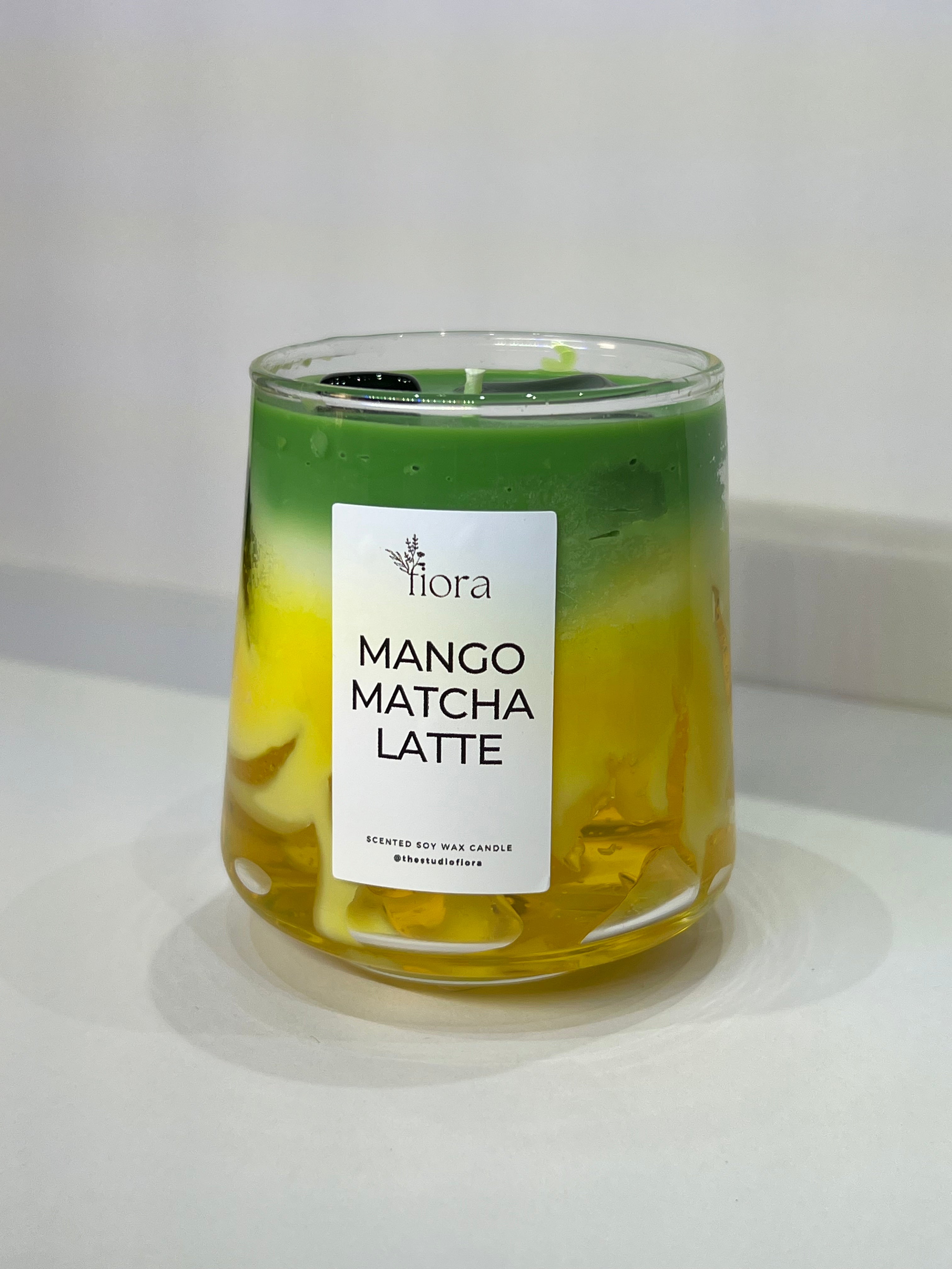Mango Matcha Latte