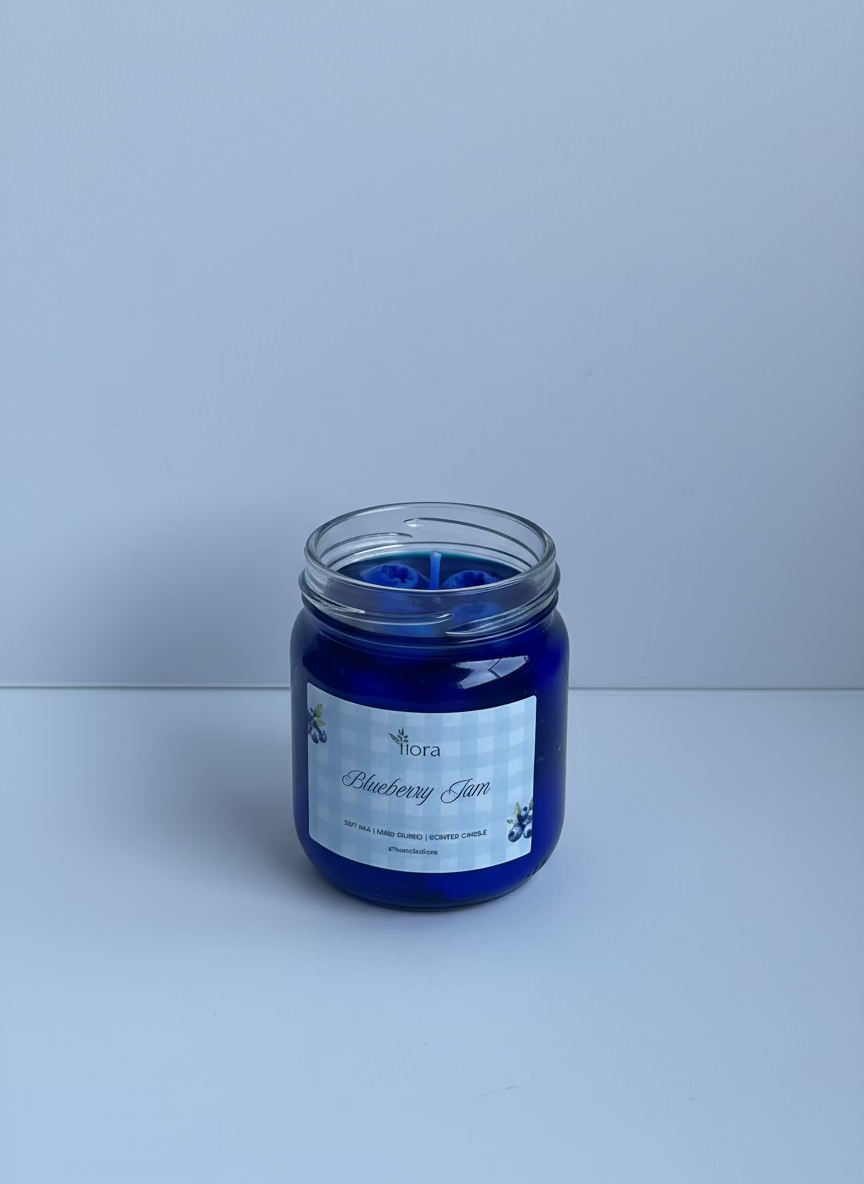 Studio Fiora Blueberry Jam yakın plan detay