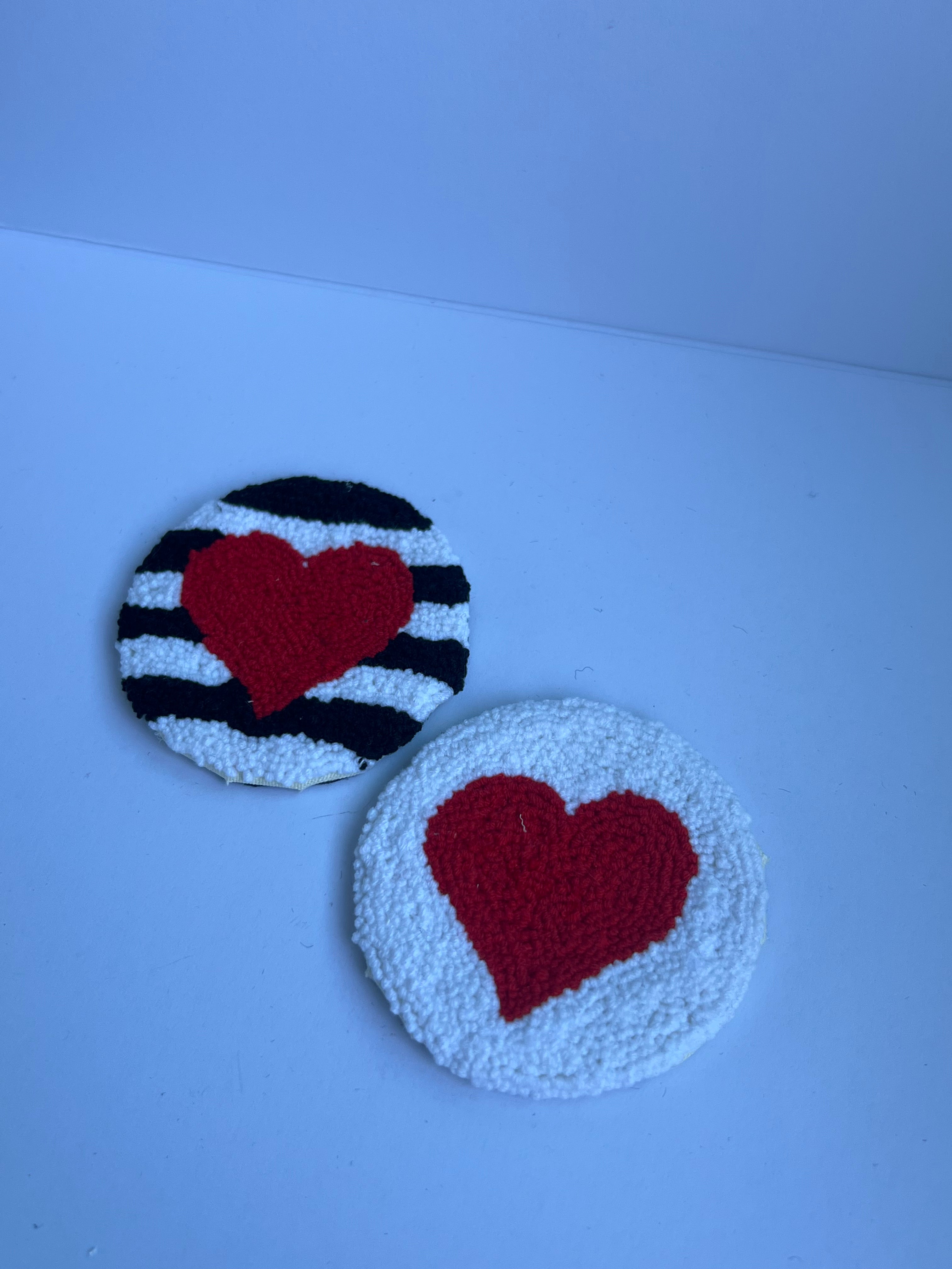 2'li Punch Kalpli Bardak Altlığı