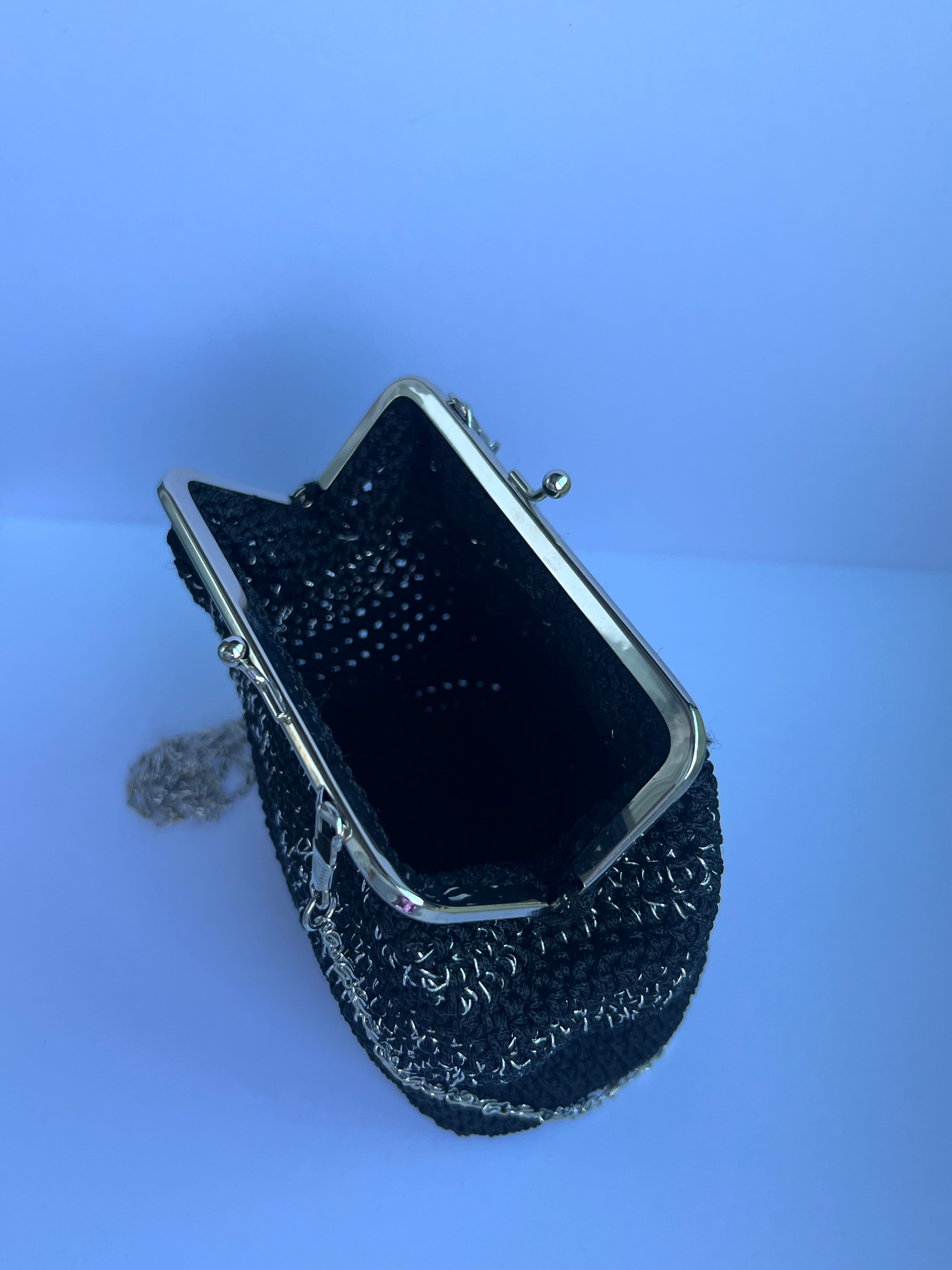 Siyah Mini Omuz Çantası