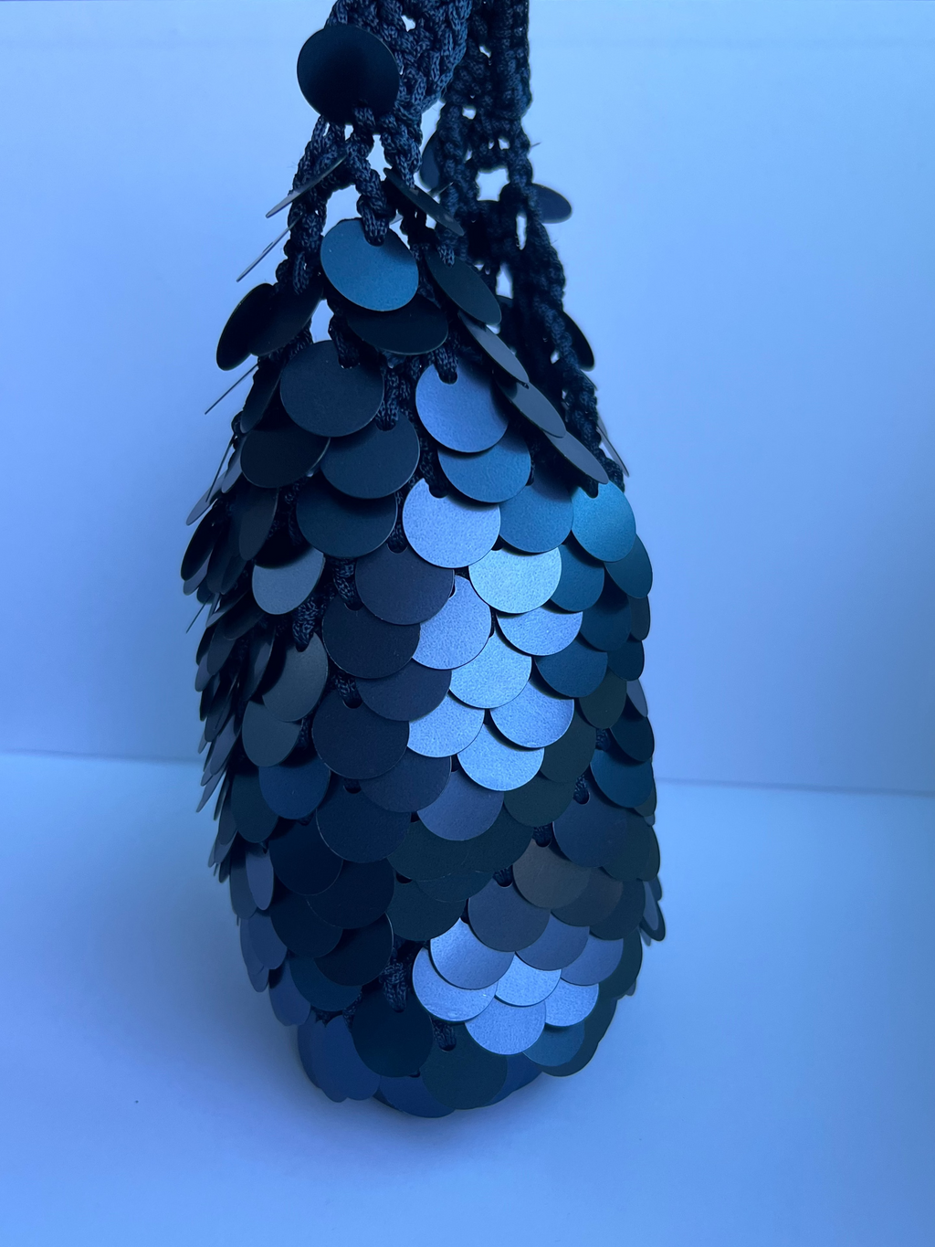 Lacivert Pullu Çanta