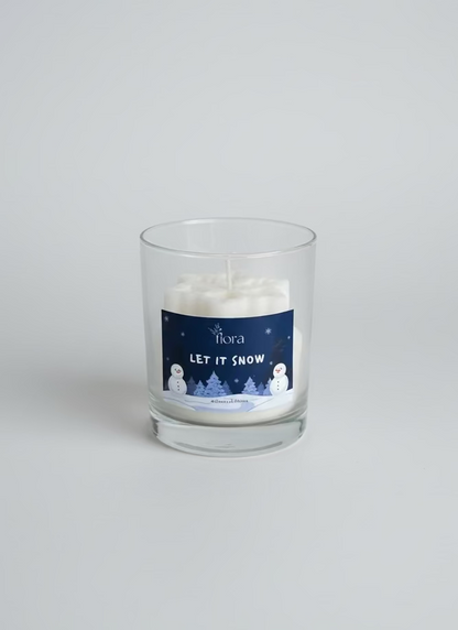 Studio Fiora Let It Snow - Dekoratif Mum