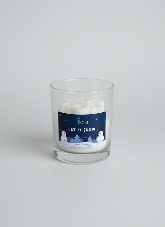 Studio Fiora Let It Snow - Dekoratif Mum